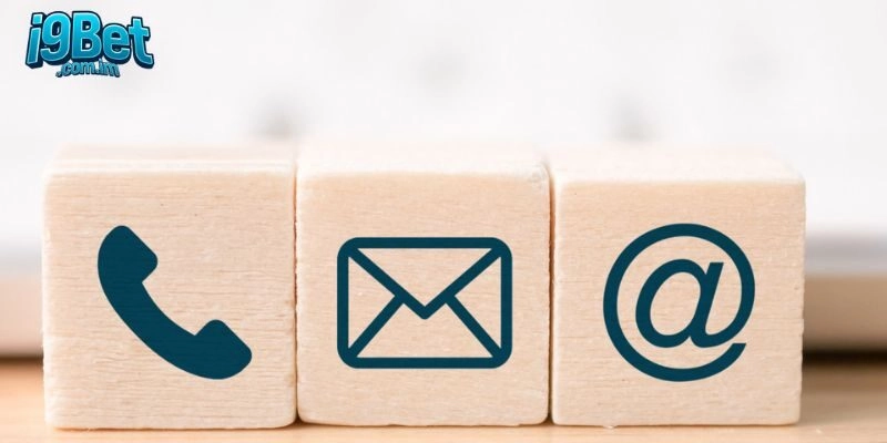 I9bet cung cấp nhiều loại phương thức liên hệ cho mọi người dùng